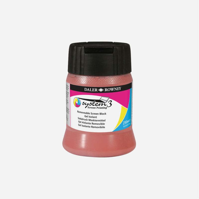 DR SYSTEM 3 REMOVABLE SCREEN PRINTING GEL 250ml
