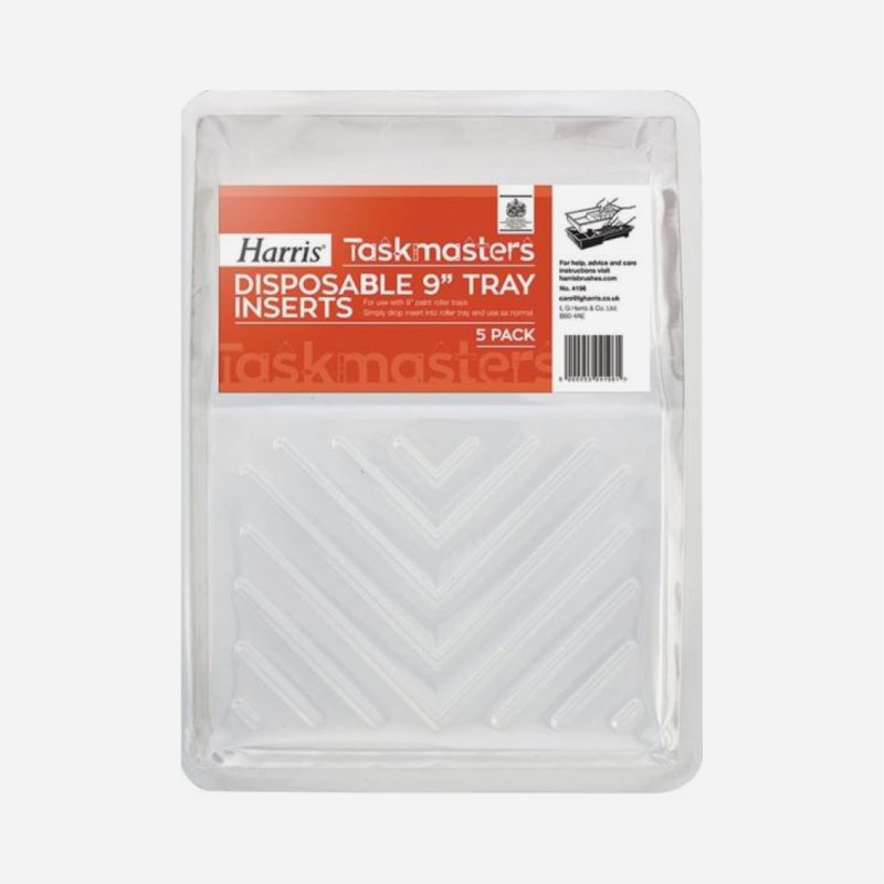 9" DECORATORS TRAY DISPOSABLE INSERTS PACK OF 5
