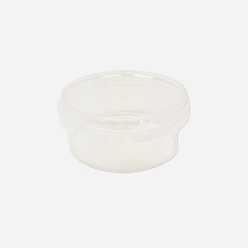 CLEAR PLASTIC CONTAINER & LID
