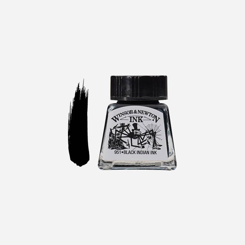WN DRAWING INK 14ml BLACK INDIAN INK   SPIDER