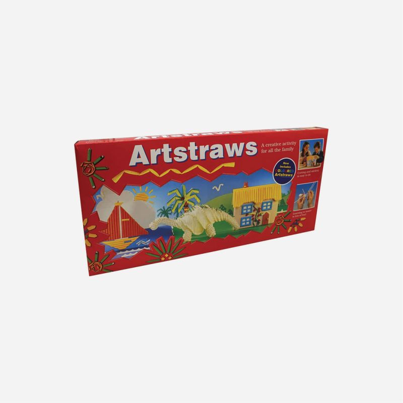ARTSTRAWS RED BOX 300 ASSORTED COLOURS