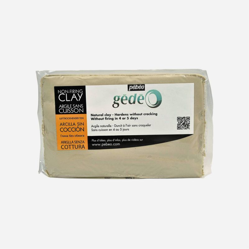 GEDEO AIR DRYING CLAY 1.5kg WHITE