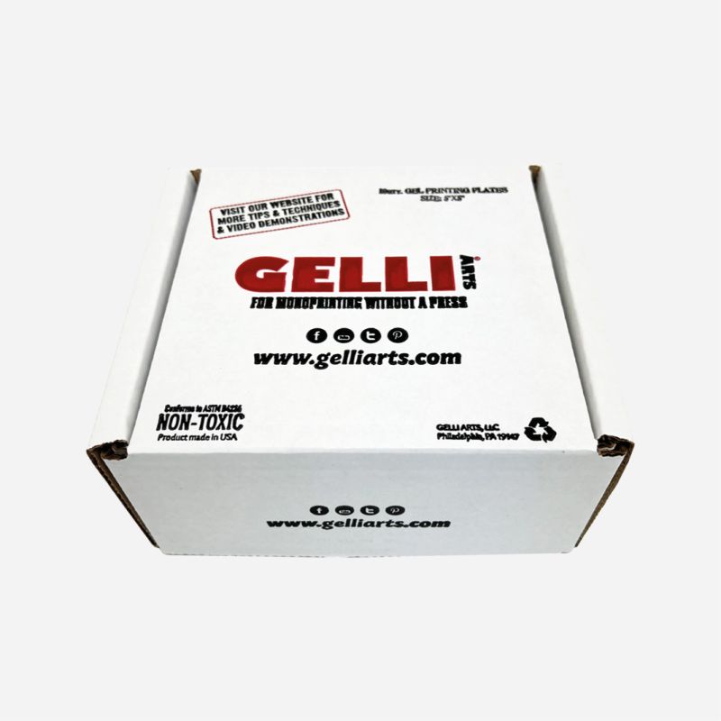 GELLI PRINTING PLATE CLASSPACK 5" x 5" BOX OF 10