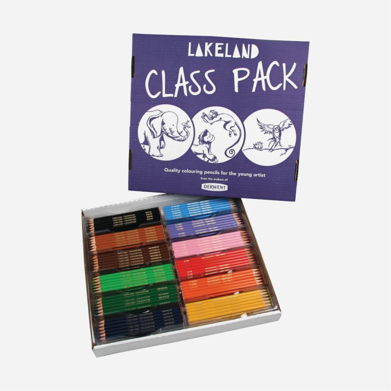 LAKELAND COLOURTHIN PENCILS360 ASSORTED CLASS PACK 0700078