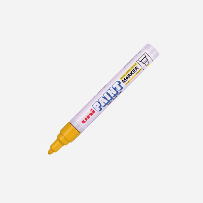 Uni Paint Marker Px-20 1.88-2.2mm Bullet Tip YELLOW