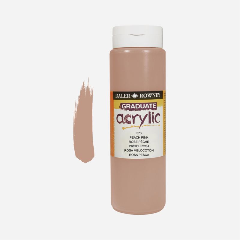 DR GRADUATE A/C 500ml PEACH PINK