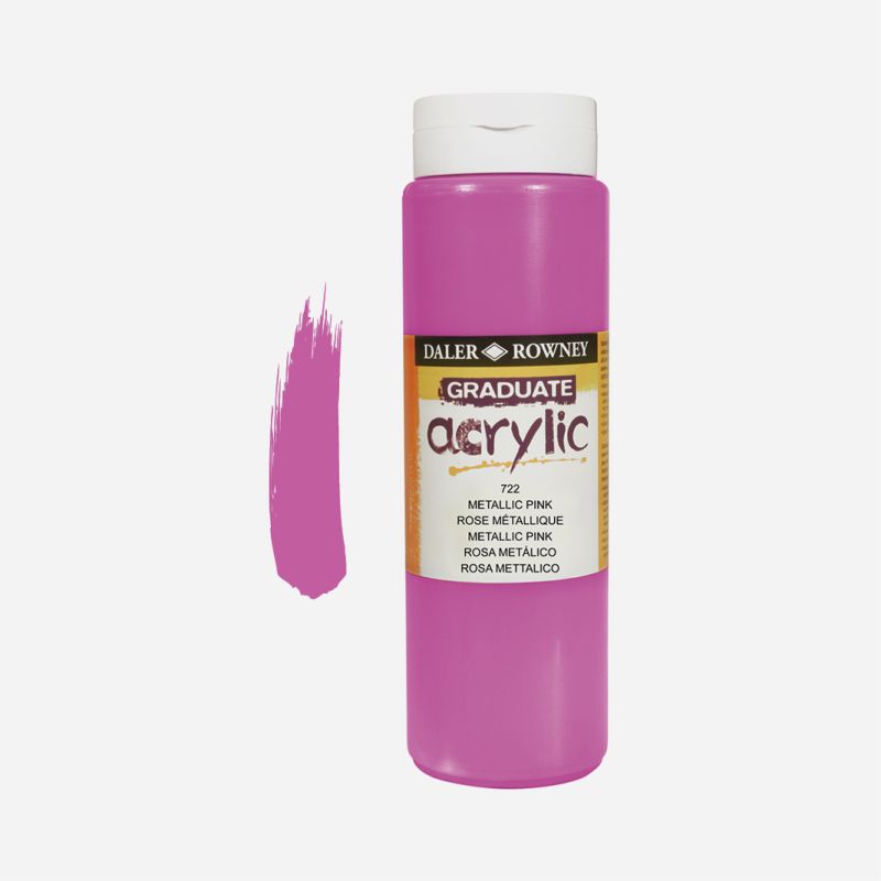 DR GRADUATE A/C 500ml METALLIC PINK