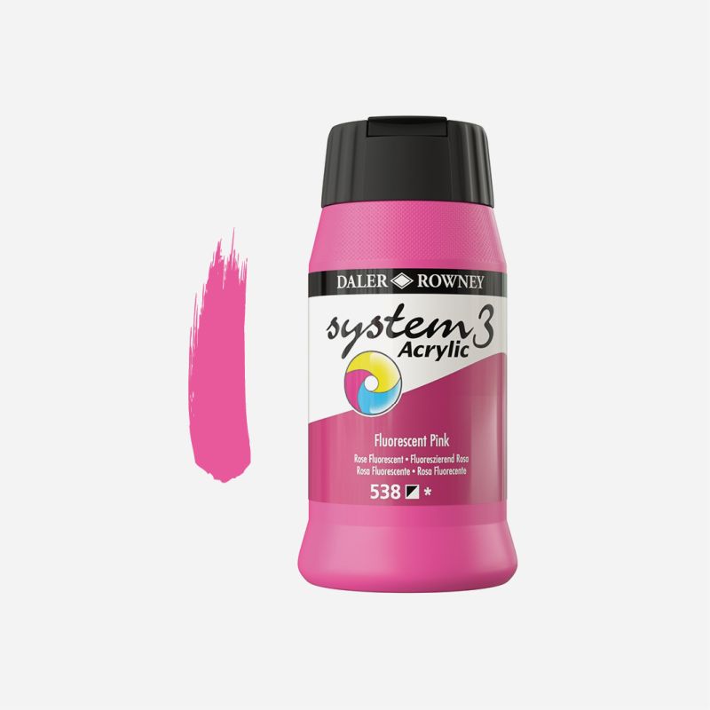 DR SYSTEM3 500ml FLUORO PINK