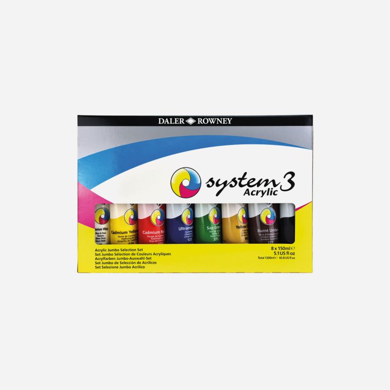 DR SYSTEM 3 JUMBO SELECTION SET 8 x 150ml