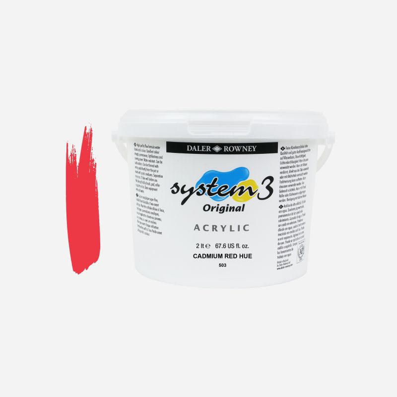 DR SYSTEM3 2.25l CADMIUM RED