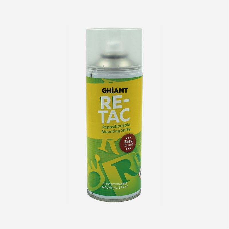 MOUNTER REPOSITIONABLE 400ml ADHESIVE SPRAY GHIANT