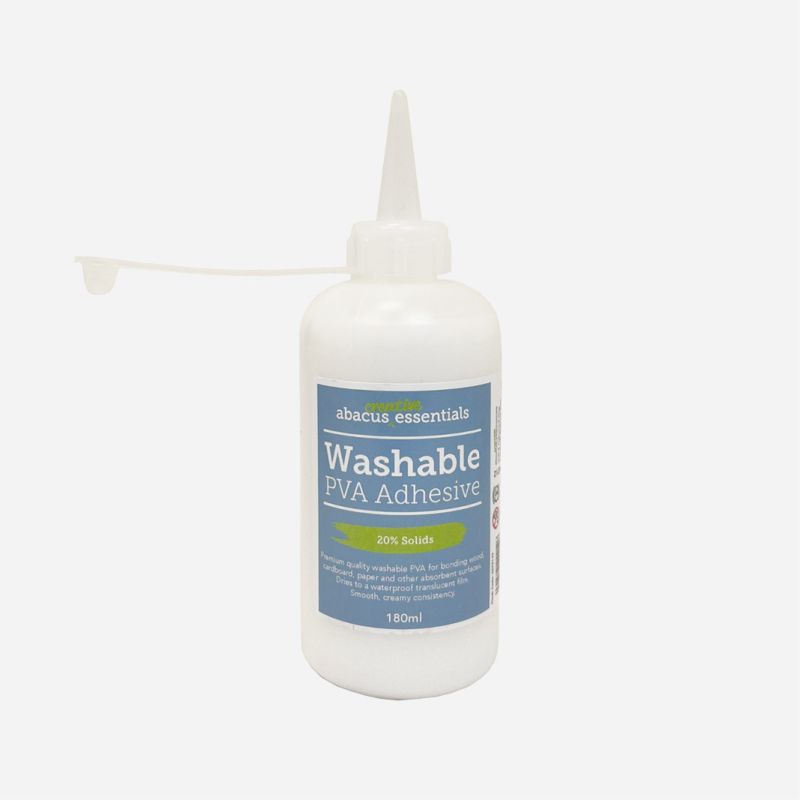 WASHABLE PVA GLUE 180ml SMALL