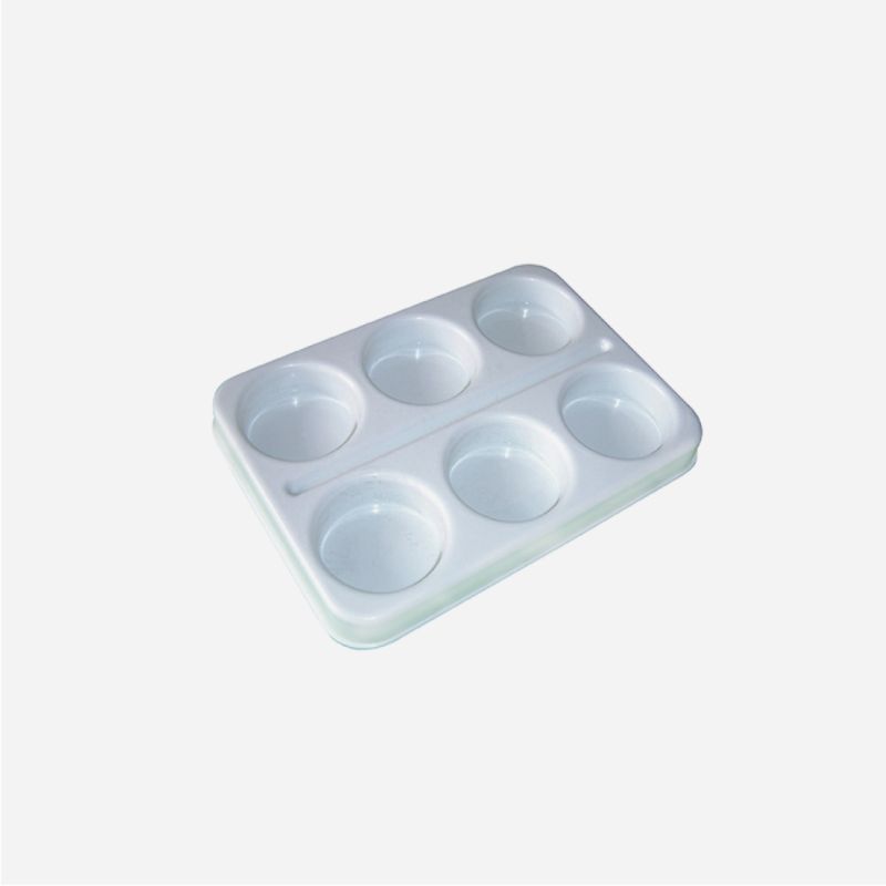 PLASTIC PALETTE DEEP 6 WELL