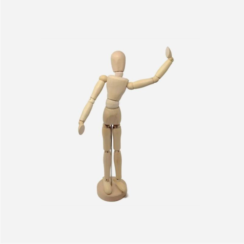 MANIKIN 12" MALE    LAY FIGURE