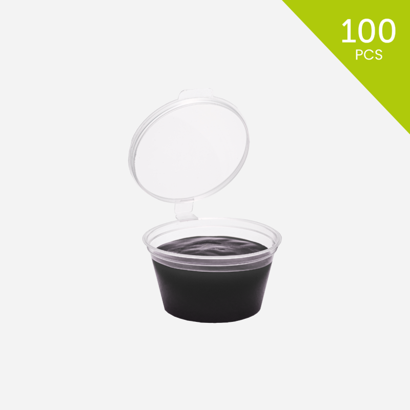 SMALL 32ml LIDDED POTS PACK OF 100