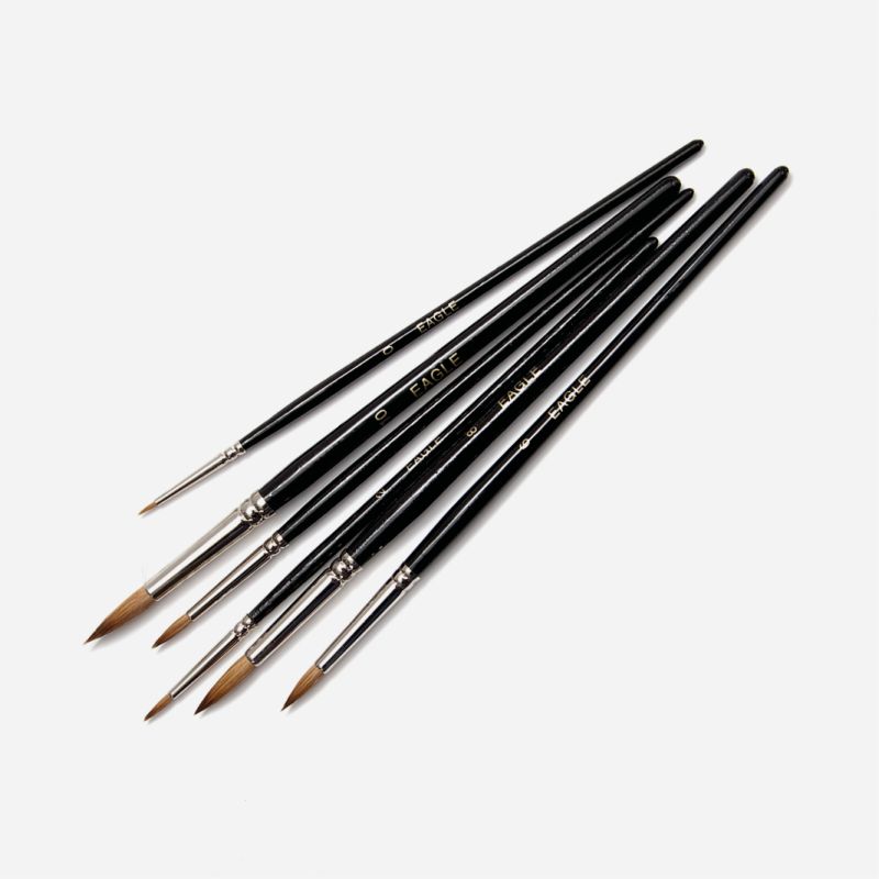 EAGLE SABLE BRUSH ROUND 4 3001R