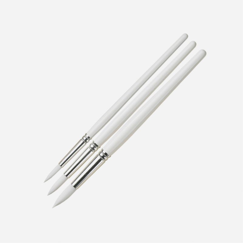 PRO ARTE S31 POLAR WHITE ROUND NYLON BRUSH 2