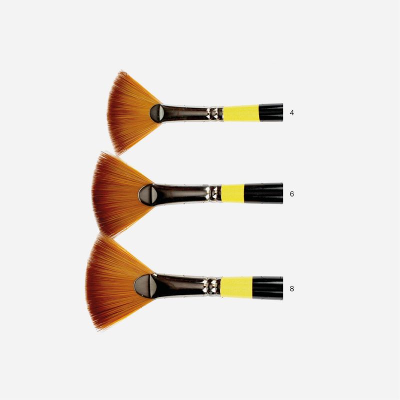 DR SYSTEM 3 S46 FAN BRUSH LONG HANDLE
