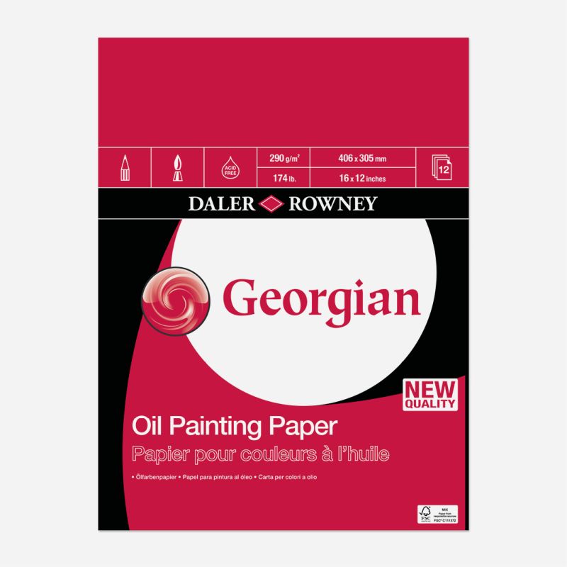 DR GEORGIAN OIL PAD 16" x 12"