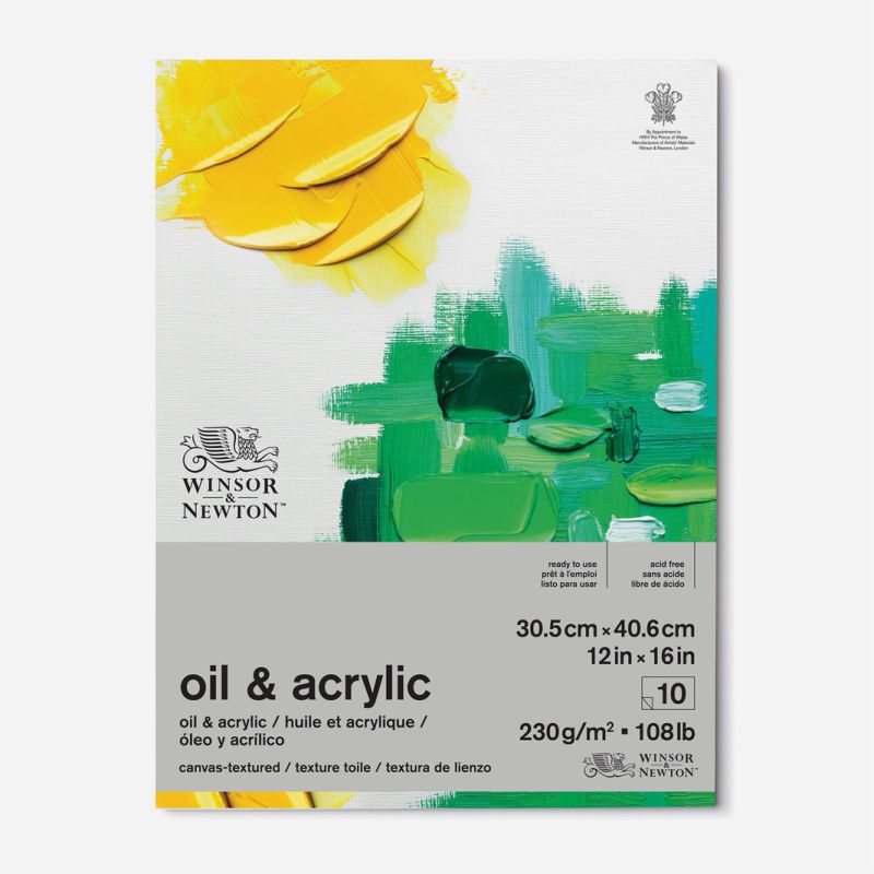 WINTON OIL COLOUR PAD 16"x12"