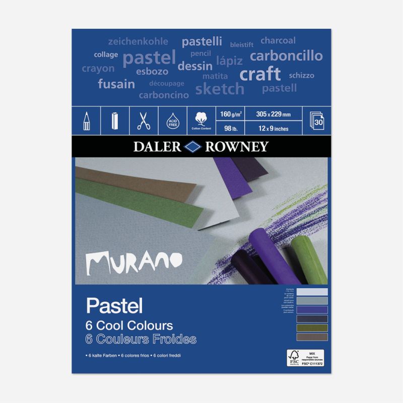 DR MURANO PASTEL PAD COOL COLOURS