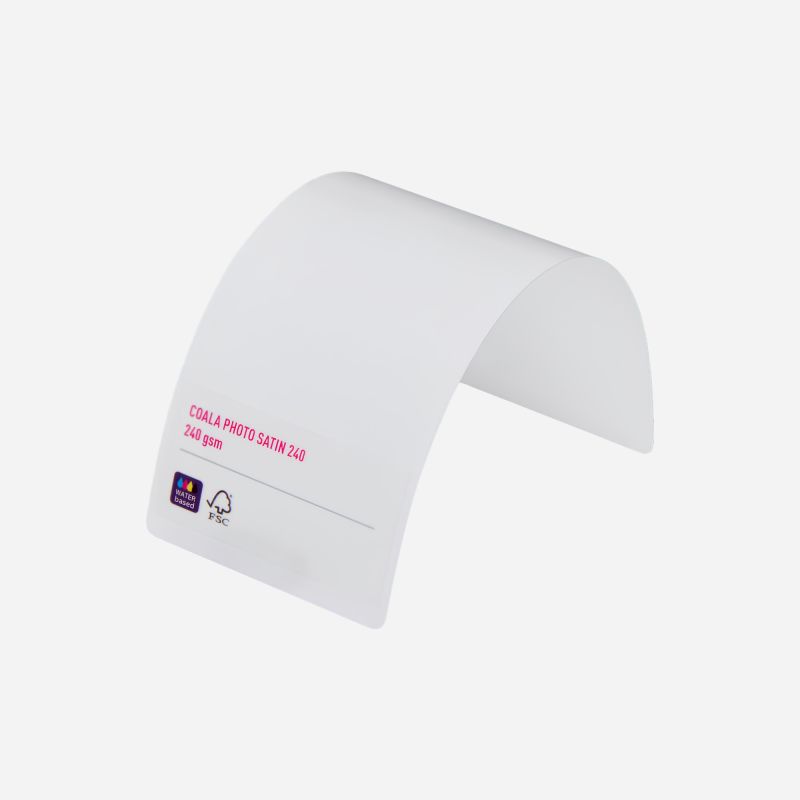 COALA PHOTO SATIN 240 INKJET PAPER WHITE 610mm X 30m 240gsm