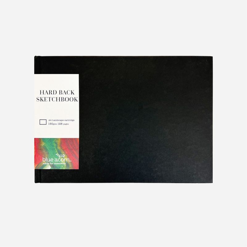 BLUE ACORN HARDBACK A4 LANDSCAPE SKETCHBOOK