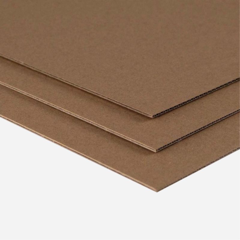 A1 CORRUGATED KRAFT BOARD 2mm E FLUTE 300gsm MODEL MAKING