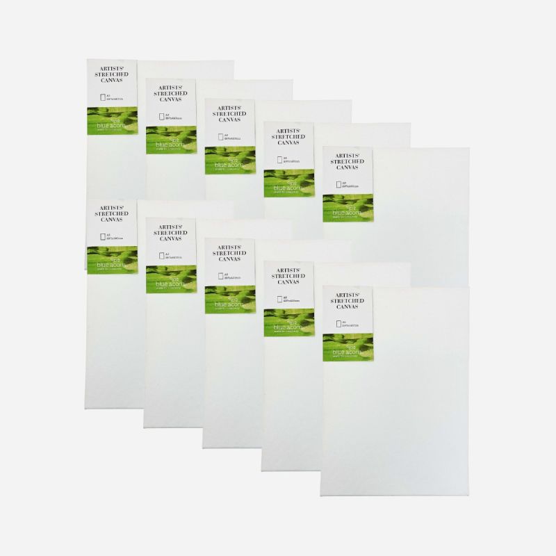 STRETCHED CANVAS 18mm A3 BULK BOX OF 10