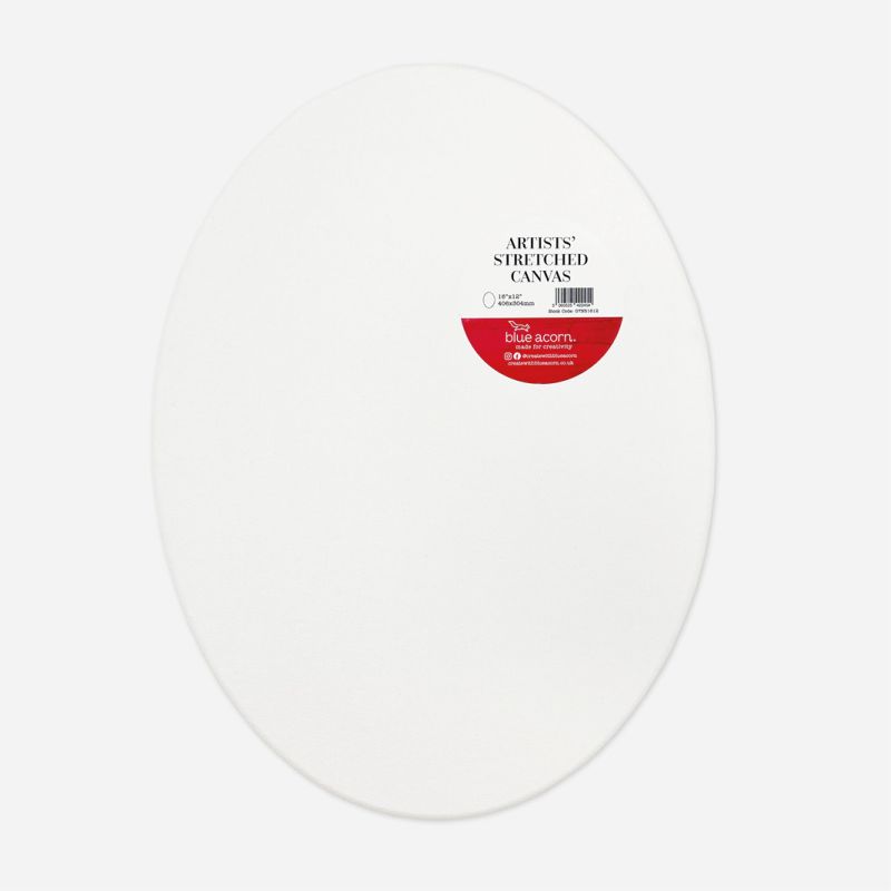 Stretched Canvas Oval