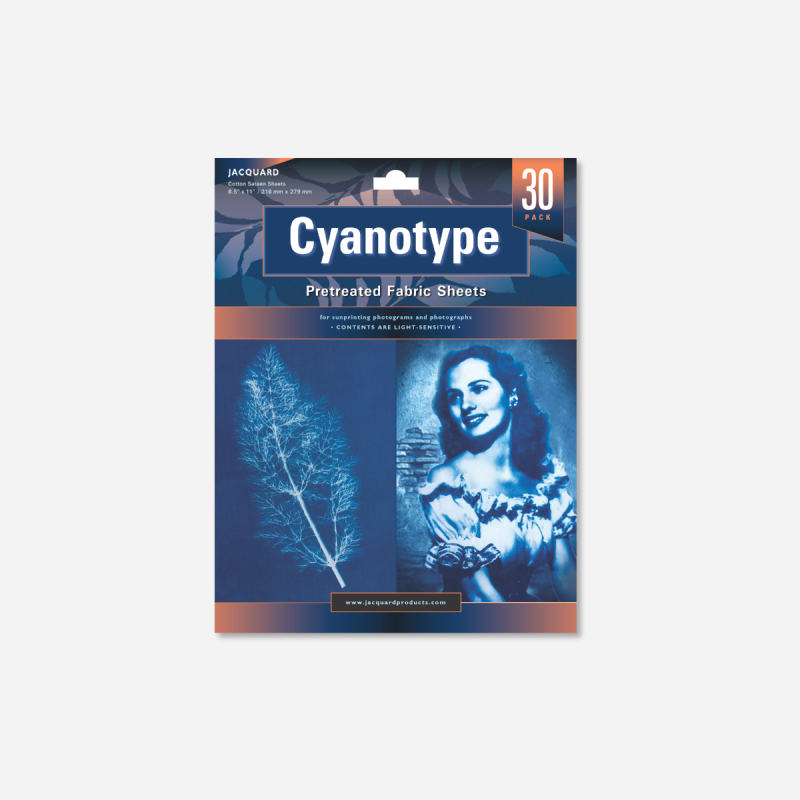 JACQUARD CYANOTYPE PAPER 30 SHEET PACK 8.5" X 11"