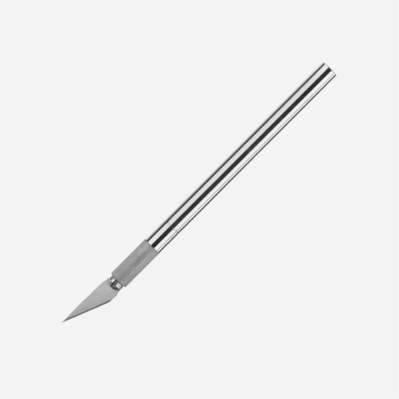 WESTCOTT METAL HOBBY KNIFE WITH SAFETY CAP