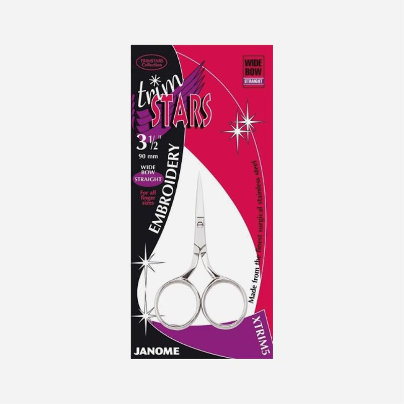 JANOME GOLD EMBROIDERY SCISSOR 3.5"