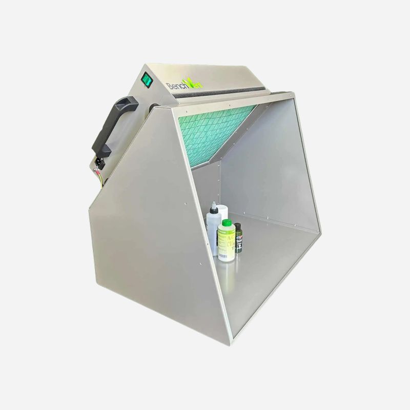 A2 HOODED RECIRCULATORY SPRAY BOOTH