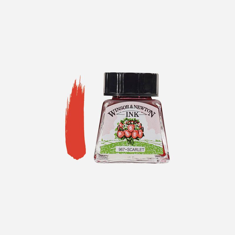 WN DRAWING INK 14ml SCARLET