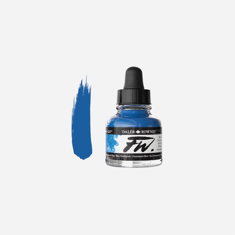 DR FW INK 29.5ml FLUORESCENT BLUE