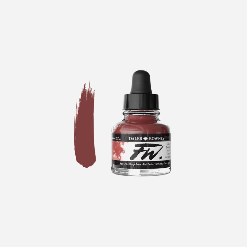 DR FW INK 29.5ml RED EARTH