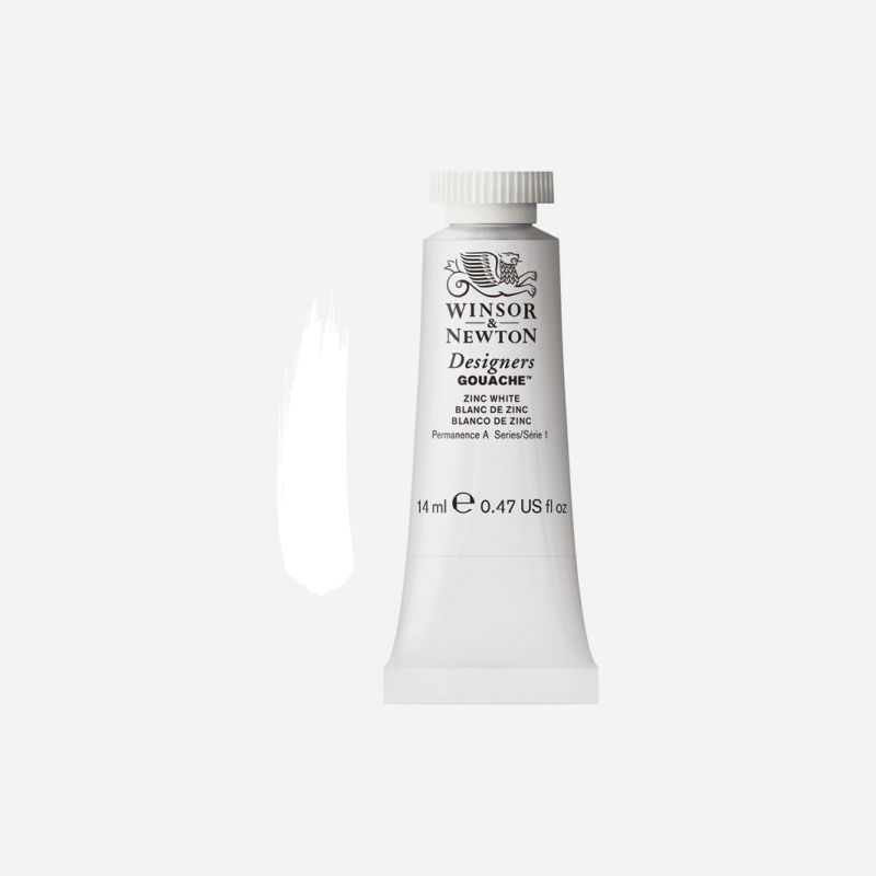 WN DESIGNERS GOUACHE 14ml ZINC WHITE