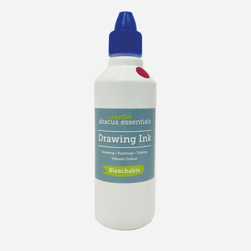 Bleachable Drawing Ink 500ml Brilliant Red