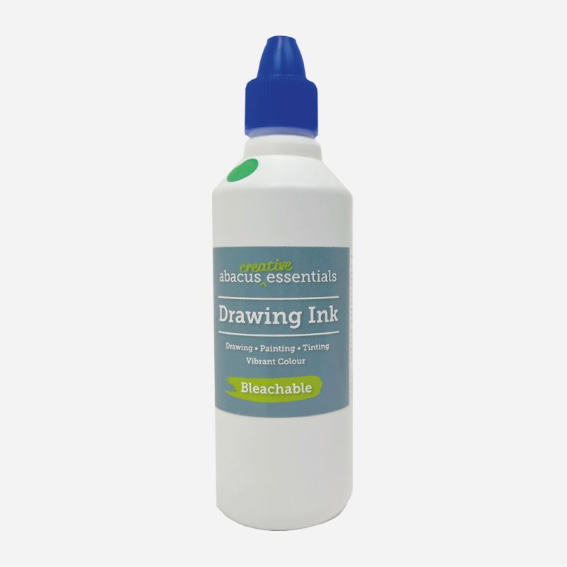 Bleachable Drawing Ink 500ml Brilliant Green