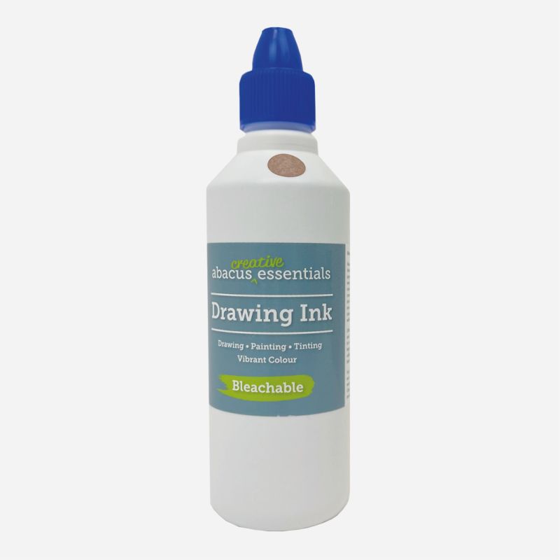Bleachable Drawing Ink 500ml Burnt Sienna