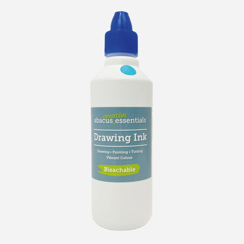 Bleachable Drawing Ink 500ml Turquoise