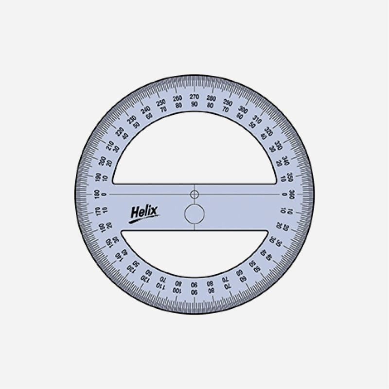 PROTRACTOR 360&#176; 12.5cm KOH I NOOR