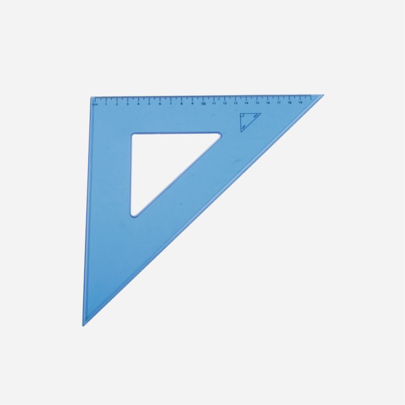 SET SQUARE 31cm 45&#176;