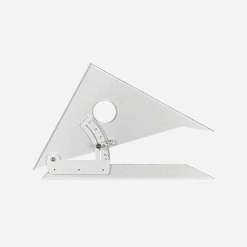 ADJUSTABLE SET SQUARE 12" 30cm