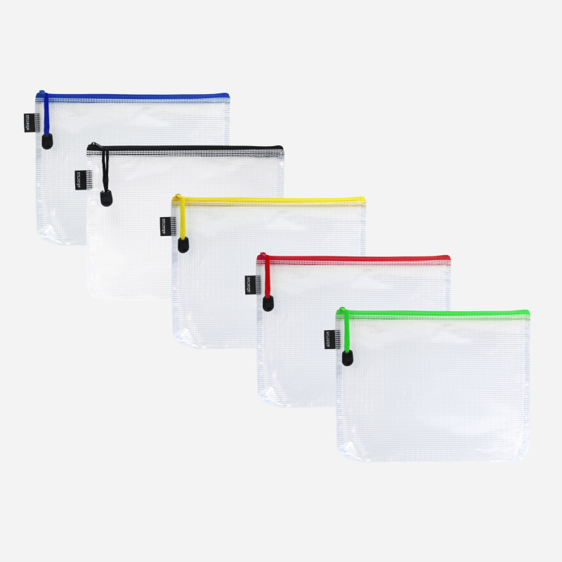 ZIPPED MESH BAG PACK OF 5