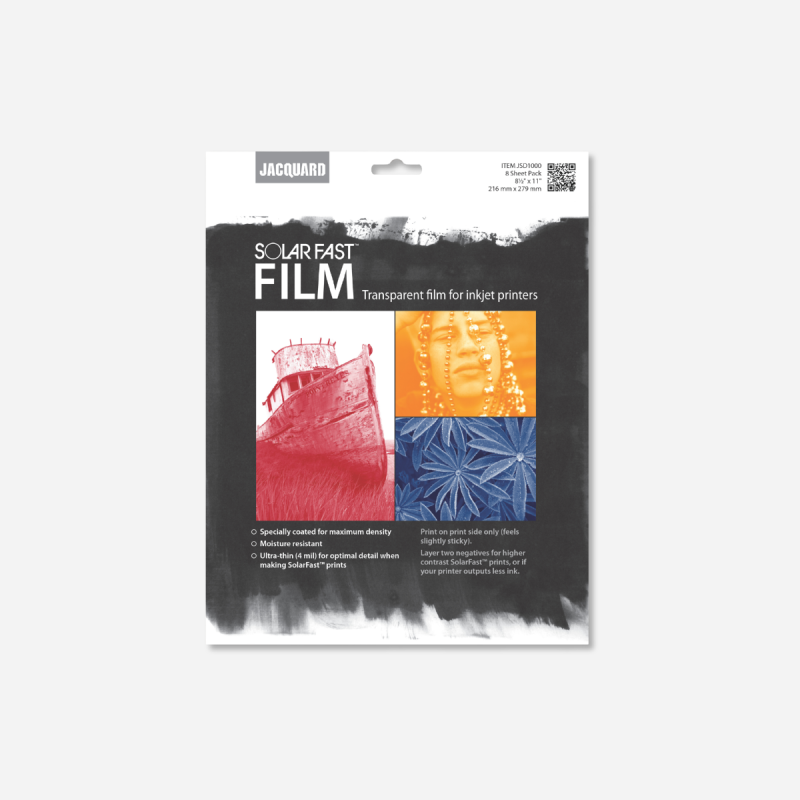 JACQUARD SOLARFAST FILM 8 PACK 8.5" x 11"