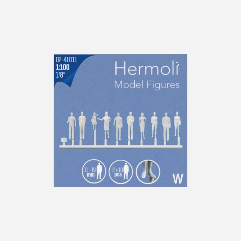 1:100 FIGURES BOX 180 ASSORTED