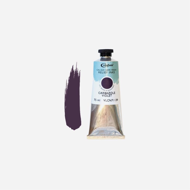 CALIGO SAFE WASH RELIEF INK 75ml CARBAZOLE VIOLET