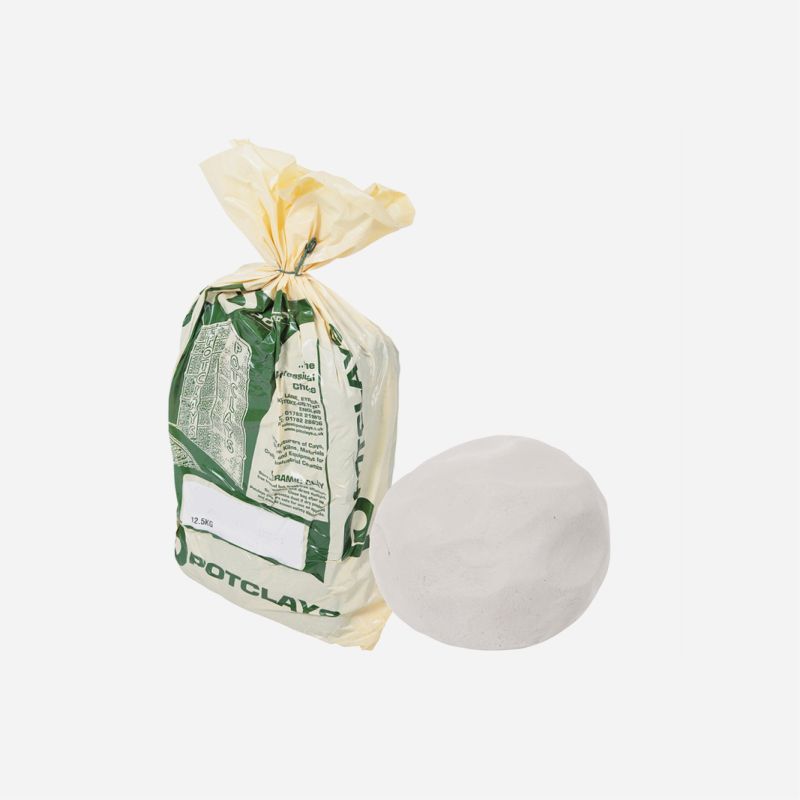 WHITE ST THOMAS KILN CLAY 12.5 kg